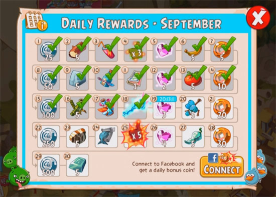 Mô hình Daily Rewards xoay vòng